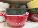 琺寶（staub）法國琺瑯陶瓷碗大號(hào)沙拉碗家用甜品碗泡面湯碗面碗烘焙雙耳飯碗 18cm櫻桃紅 曬單實(shí)拍圖