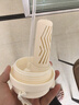 COOKSS保溫杯水杯咖啡杯高顏值女生學生便攜316不銹鋼雙飲吸管泡茶水杯 月白玲蘭-【316不銹鋼】500ml 曬單實拍圖