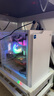 愛(ài)國者JV13 MATX側透亞克力240水冷臺式主機臺式機電腦機箱 白色（32CM顯卡限長(cháng)） 曬單實(shí)拍圖