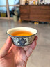兮元記青花纏枝蓮陶瓷茶杯主人杯描銀普洱杯個(gè)人專(zhuān)用高檔品茗杯 礫華銀蓮普洱杯【藍韻東方禮盒】 曬單實(shí)拍圖