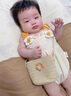 班喜迪嬰兒衣服夏季薄款嬰幼兒女寶寶連體衣公主可愛哈衣夏裝吊帶包屁衣 杏色 66cm 曬單實(shí)拍圖