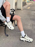 斐樂（FILA）官方貓爪6代男鞋復(fù)古運(yùn)動(dòng)鞋2025夏季新款黑色鞋子休閑鞋 淺豆綠/奶白-AA 43 曬單實(shí)拍圖