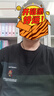 頂峰保羅（Dingfengbaoluo）短袖t恤套裝男士休閑運動夏季潮搭配帥氣純棉薄款KPR01黑色2XL 曬單實拍圖