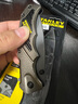 史丹利（STANLEY）重型割刀帶鋸齒戶外工具刀剝線剝皮刀FATMAX折疊刀 FMHT10311-23 曬單實(shí)拍圖