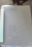 閃魔適用ipad air7/6保護套2025款ipad11/10保護套帶筆槽pro2024保護殼透明亞克力防彎抗摔 【灰色+鋼化膜】輕薄防彎+K型折疊 【iPad Air7/6】11英寸 曬單實拍圖