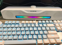 Colorfire七彩虹電腦藍(lán)牙音響音箱家用桌面超重低音炮臺式機筆記本網(wǎng)課長條收款有線禮物T2201粉色 曬單實拍圖