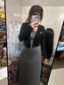 GOCHIEI不露背波點(diǎn)吊帶夏季2025春新款高級(jí)感收腰顯瘦氣質(zhì)長(zhǎng)裙連衣裙子女 開衫+連衣裙[兩件套]]春上新大促 M [85-105斤] 曬單實(shí)拍圖