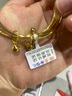 YRYE足銀手鐲金包銀閉口實(shí)心手鐲女鈴鐺三生三世古法素圈純銀首飾傳承 【附贈(zèng)周大福禮盒+證書(shū)+發(fā)票】 三生三世鈴鐺手鐲 58圈口 曬單實(shí)拍圖