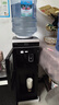 夏新（Amoi）飲水機(jī)家用立式辦公室桶裝水制冷制熱冷熱型客廳小型臺(tái)式快速加熱燒水器冷熱兩用上置式落地飲水器 黑銀雙門(mén)推杯取水 溫?zé)嵝?曬單實(shí)拍圖