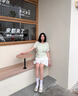 EXULL依思Q女士瑪麗珍鞋2025夏季新款軟底內(nèi)增高時尚舒適法式內(nèi)外柔軟單鞋女 米色 37 曬單實拍圖