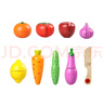Hape(德國(guó))過(guò)家家玩具廚房木質(zhì)切水果蔬菜切切樂(lè)組合套兒童禮物 E8019 曬單實(shí)拍圖