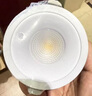 鹿家良品（LUUGAA）銀月筒燈開孔7.5嵌入式防?？谉糇o(hù)眼過道燈走廊玄關(guān)led筒燈無主燈 曬單實(shí)拍圖