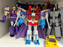 變形金剛（TRANSFORMERS）兒童男孩玩具經(jīng)典場景系列爭權(quán)奪利套裝 紅蜘蛛&大火車&閃電G2893 曬單實(shí)拍圖