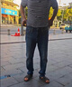 Levi's李維斯男士502經典錐形美式復古時尚簡約休閑通勤牛仔長褲 水洗藍 34 (32) 曬單實拍圖