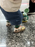泰蘭尼斯夏季新款嬰幼兒步前鞋透氣學(xué)步童鞋機能鞋女寶防滑涼鞋白/黃21 曬單實拍圖