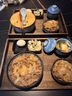 GPHF日本一人食陶瓷碗個(gè)人專用單人套裝碗碟家用泡面碗大容量餐具精致 海波紋【套餐一】 曬單實(shí)拍圖