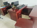 94027 辦公桌老板桌油漆大班臺經(jīng)理桌主管桌含側柜活動(dòng)柜 1.6米班臺【單桌】 曬單實(shí)拍圖