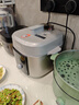 美的（Midea）小飛俠沸騰濃香雙模式電壓力鍋0氟0涂層雙膽高壓鍋5L智能預(yù)約家用煲湯4-6人煮飯煲E5825N輕音泄壓 曬單實(shí)拍圖