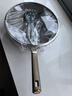 SSIIXX日本品牌雙面鈦鍋不粘鍋家用無(wú)涂層炒鍋炒菜鍋有鈦不銹鋼平底鍋 炒鍋++鋼化蓋+硅膠鏟 32cm 曬單實(shí)拍圖
