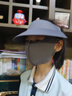 尚烤佳（Suncojia）一體防曬帽女防紫外線(xiàn)太陽(yáng)帽夏季運動(dòng)大帽檐可折疊三合一遮陽(yáng)帽 曬單實(shí)拍圖