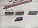 妙記麻將24mm加厚迷你麻將牌手搓mini便捷小麻將旅行宿舍用144張粉色 曬單實(shí)拍圖