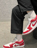 耐克 （NIKE）2025年男子AIR JORDAN 1 LOW 運動鞋 553558-166 40.5 曬單實拍圖