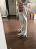 班尼路S&K系列扎染臟臟衛(wèi)褲男生秋新款美式高街寬松直筒秋款休閑長(zhǎng)褲子 灰色-京東快遞 L 【建議110-125斤】 曬單實(shí)拍圖