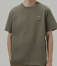 gxgjeans男裝 多色趣味印花時(shí)尚簡(jiǎn)約圓領(lǐng)短袖T恤男生  25夏新款 橄欖綠 M (170) 曬單實(shí)拍圖