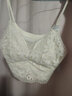 浪莎春夏季舒適涼感蕾絲法式內衣背心帶胸墊性感無(wú)痕美背百搭吊帶文胸 曬單實(shí)拍圖