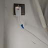櫻花雪白色家用熱水器電熱水器出租房衛(wèi)生間洗澡沐浴儲(chǔ)水式速熱省電40升/50/60/80/100圓桶二級(jí)能效 40升高配+出水?dāng)嚯?指導(dǎo)安裝 曬單實(shí)拍圖