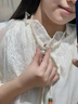 COISE珍珠項鏈女淡水珍珠吊墜925銀鎖骨鏈輕奢首飾送媽媽生日禮物實用 淡水珍珠項鏈吊墜 媽媽禮物 曬單實拍圖