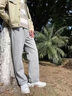安踏運(yùn)動(dòng)褲男2025秋季新款直筒寬松休閑衛(wèi)褲子男款青少年純棉潮流長褲 灰色【常規(guī)直筒-拉鏈口袋】 L /175(120-140斤） 曬單實(shí)拍圖