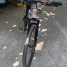 鳳凰（PHOENIX）上海鳳凰軟尾山地車(chē)自行車(chē)學(xué)生公路男變速雙減震越野青少年賽車(chē) 鋼架/輻條石灰白【雙減震/全軸承】 26寸24速【適合身高158-188cm 】 曬單實(shí)拍圖