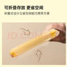 樂扣樂扣（locknlock）硅膠可折疊飯盒可微波爐加熱密封保鮮便當盒LSC116LY_800mL 曬單實拍圖