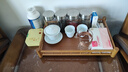 蘇氏陶瓷茶具套裝  觀山蓋碗高端影青陶瓷功夫茶具茶杯精美禮盒裝 曬單實(shí)拍圖