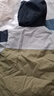 齊齊熊（ciciibear）[戶外三防]齊齊熊男童衣服沖鋒外套外套寶寶春秋款兒童秋裝三合一 灰綠撞色 130 曬單實拍圖