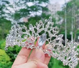伊莉洛新娘公主皇冠頭飾兒童節(jié)水晶發(fā)箍女童頭箍女孩生日王冠寶寶發(fā)箍 16#蝴蝶珍珠金色皇冠 曬單實拍圖
