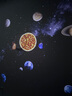瑜方臥室氛圍燈星空投影燈北極光行星小夜燈兒童動態(tài)流星浪漫滿天星 動態(tài)流星【充電藍牙款】6張燈片 曬單實拍圖