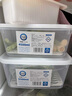 安野愛日本冰箱冷凍室抗菌保鮮盒食品級專用雙開門冰柜儲物整理收納盒子 小號*6個+中號*6個+大號*6個 曬單實拍圖