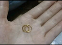 行金銀中黃金耳圈 999足金光圈養(yǎng)耳耳圈計(jì)價(jià) 精美禮物送老婆 女友紀(jì)念日禮 光圈耳圈 克重約1g 多退少補(bǔ) 曬單實(shí)拍圖