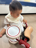 kidpop嬰兒學步車防O型腿防側(cè)翻兒童平衡車1-3歲寶寶滑步車周歲禮物紅色 曬單實拍圖
