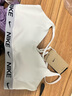 耐克（NIKE）INDY女子時(shí)尚襯墊運(yùn)動(dòng)內(nèi)衣秋季可調(diào)節(jié)低強(qiáng)度支撐FD1063 101白/黑 M 曬單實(shí)拍圖