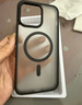 摯衛(wèi)士【膚感磁吸】適用蘋果16Pro手機(jī)殼iPhone16Pro保護(hù)套磁吸無(wú)線充電超薄防摔親膚磨砂 午夜黑 曬單實(shí)拍圖