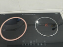 富得萊嵌入式電磁爐雙灶電陶爐家用大功率3500w凹面雙頭電灶臺(tái)套裝 一電一陶 曬單實(shí)拍圖