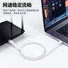 畢亞茲 六類扁平網(wǎng)線 白色20米 CAT6類千兆無氧銅網(wǎng)線 電腦寬帶家用監(jiān)控網(wǎng)絡(luò)連接成品跳線 曬單實拍圖