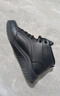 斯凱奇（Skechers）男鞋加絨棉鞋皮鞋2024冬季新款休閑鞋高幫皮革休閑鞋保暖短靴棉鞋 黑色-BBK 42 曬單實拍圖