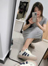 麓格立厚底阿甘鞋女2025新款夏季百搭運(yùn)動網(wǎng)面透氣小白鞋學(xué)生板鞋網(wǎng)鞋 藍(lán)色 37 曬單實拍圖