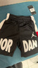 NIKE JORDAN 耐克AJ童裝男童短褲夏季新款兒童網(wǎng)眼透氣運(yùn)動(dòng)短褲 正黑色 110 /53 【建議身高104-110cm】 曬單實(shí)拍圖
