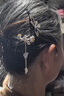中國黃金（CHINA GOLD）十二花神珍珠銀發(fā)簪女銀古風(fēng)國潮銀簪子七夕情人節(jié)生日禮物送女友 六月荷花【視若珍寶】 曬單實(shí)拍圖