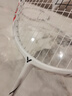 威克多勝利黃雅瓊小鐵錘全碳素單拍高磅TK-HMRL/AD(花白色）5U已穿線(xiàn)單 曬單實(shí)拍圖